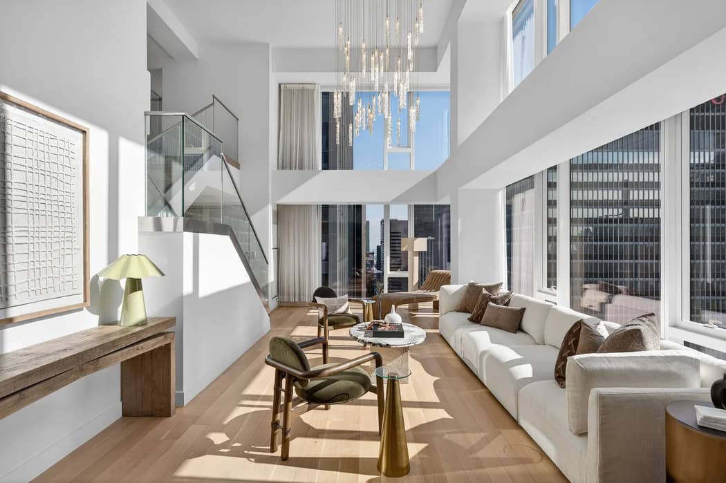 135 West 52 Street #PH4, Manhattan, NY 10019 apartment_living_room 1