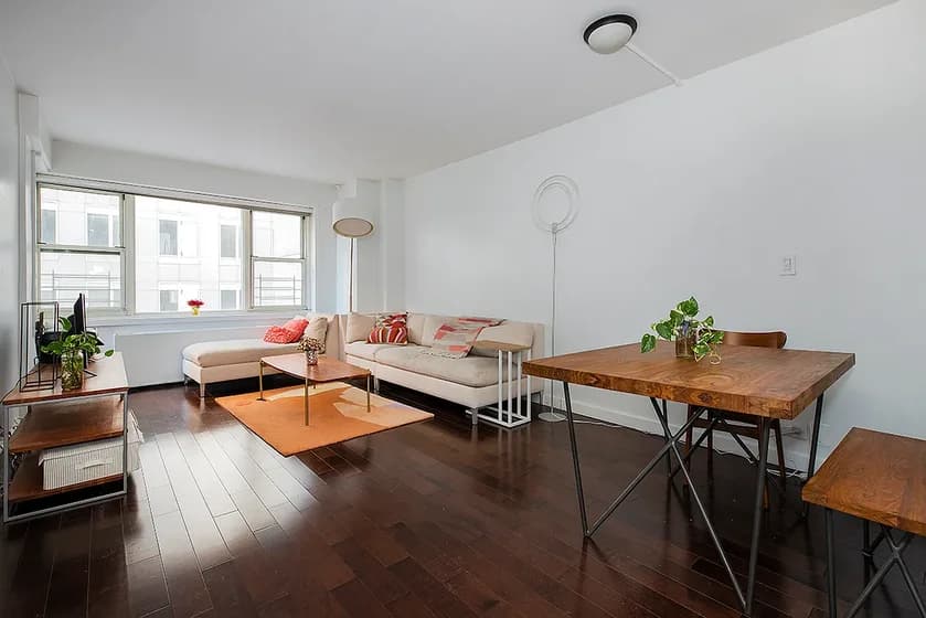 159 West 53 Street #24-B, Manhattan, NY 10019 apartment_living_room 1