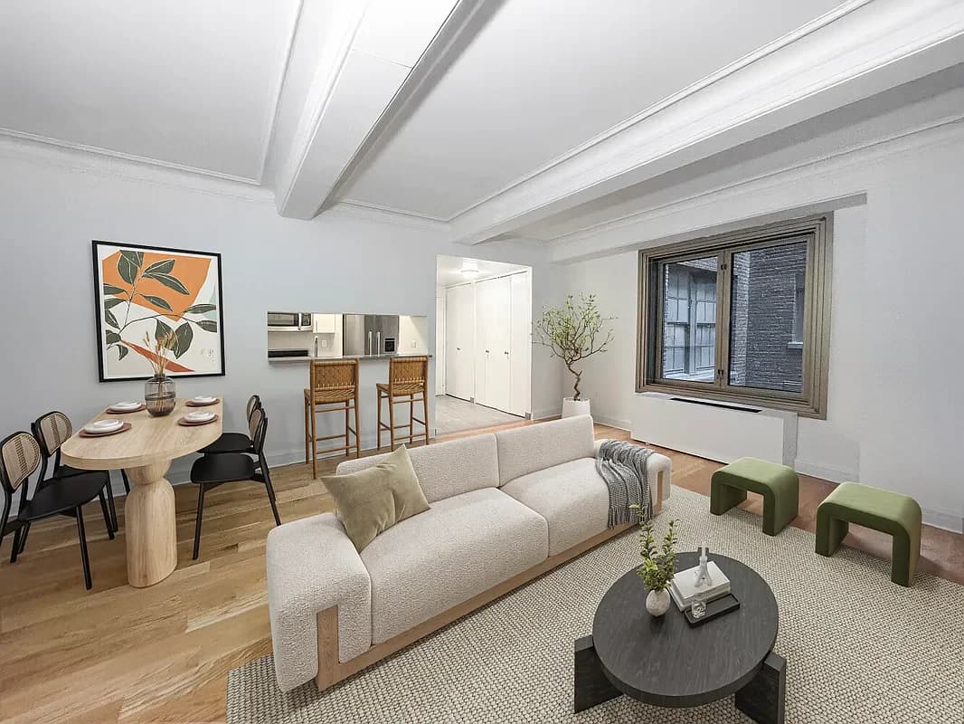 101 West 55 Street #1003, Manhattan, NY 10019 apartment_living_room 1