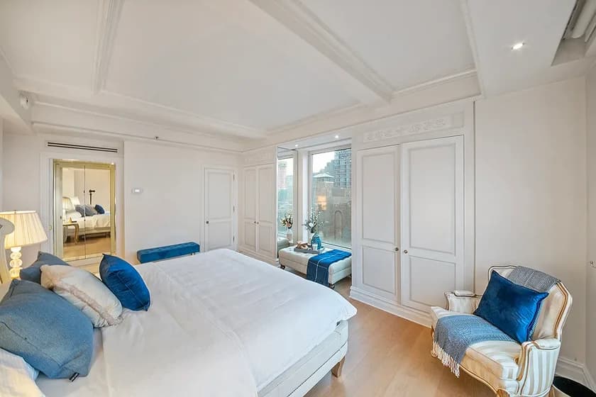 160 Central Park South #1201, Manhattan, NY 10019 apartment_bedroom_room 1