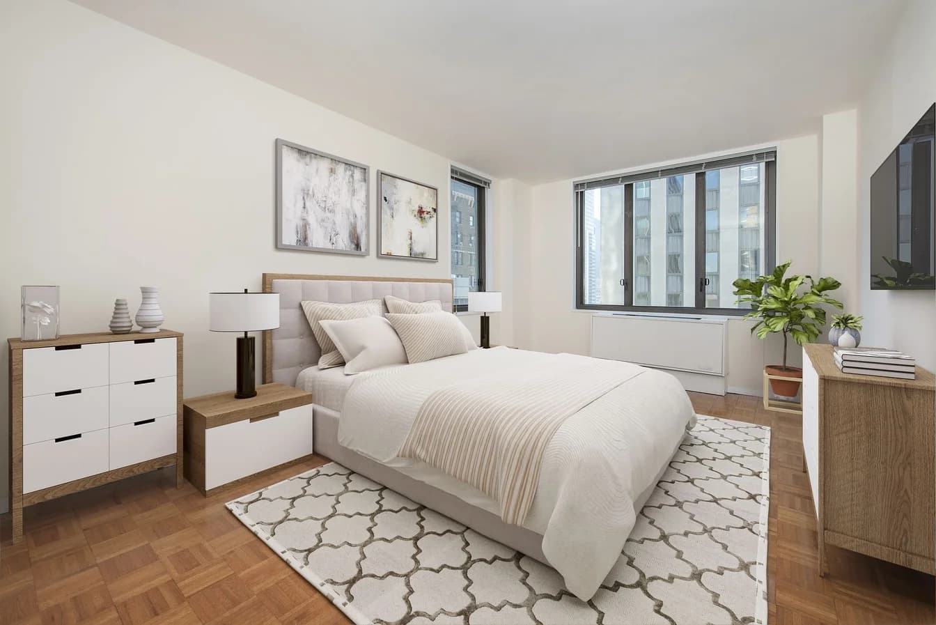 Carnegie Mews 211 W 56 St #D03, Manhattan, NY 10019 apartment_bedroom_room 1