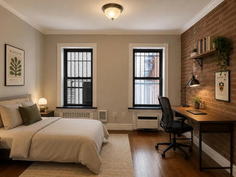 345 West 53 Street #4C, Manhattan, NY 10019 apartment_bedroom_room 1