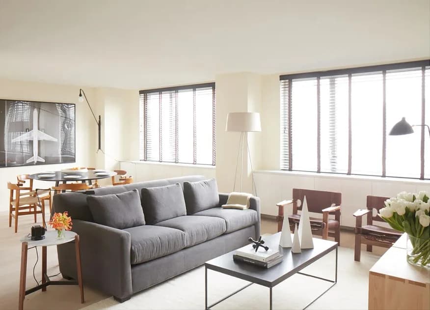 301 West 53 Street #23K, Manhattan, NY 10019 apartment_living_room 1