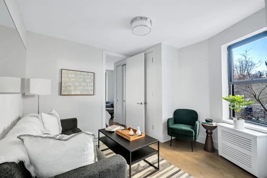 414 West 49 Street #2C, Manhattan, NY 10019 apartment_living_room 1