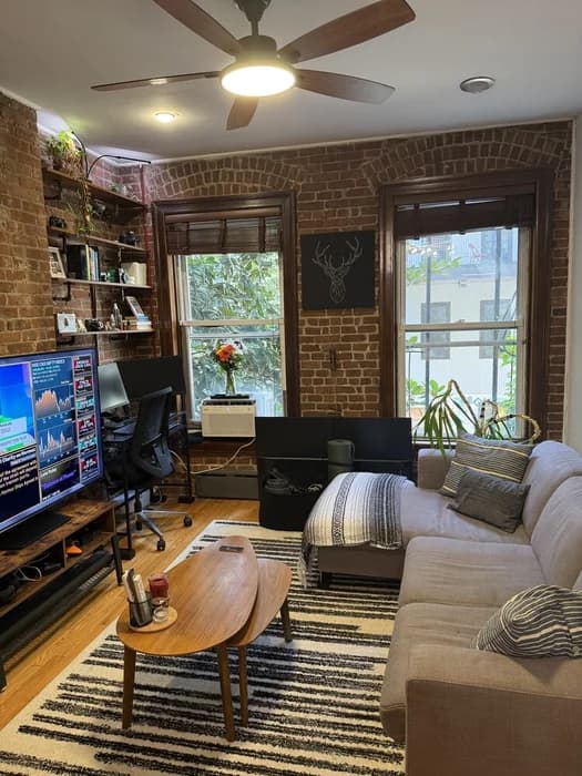 438 West 49 Street #2B, Manhattan, NY 10019 apartment_living_room 1