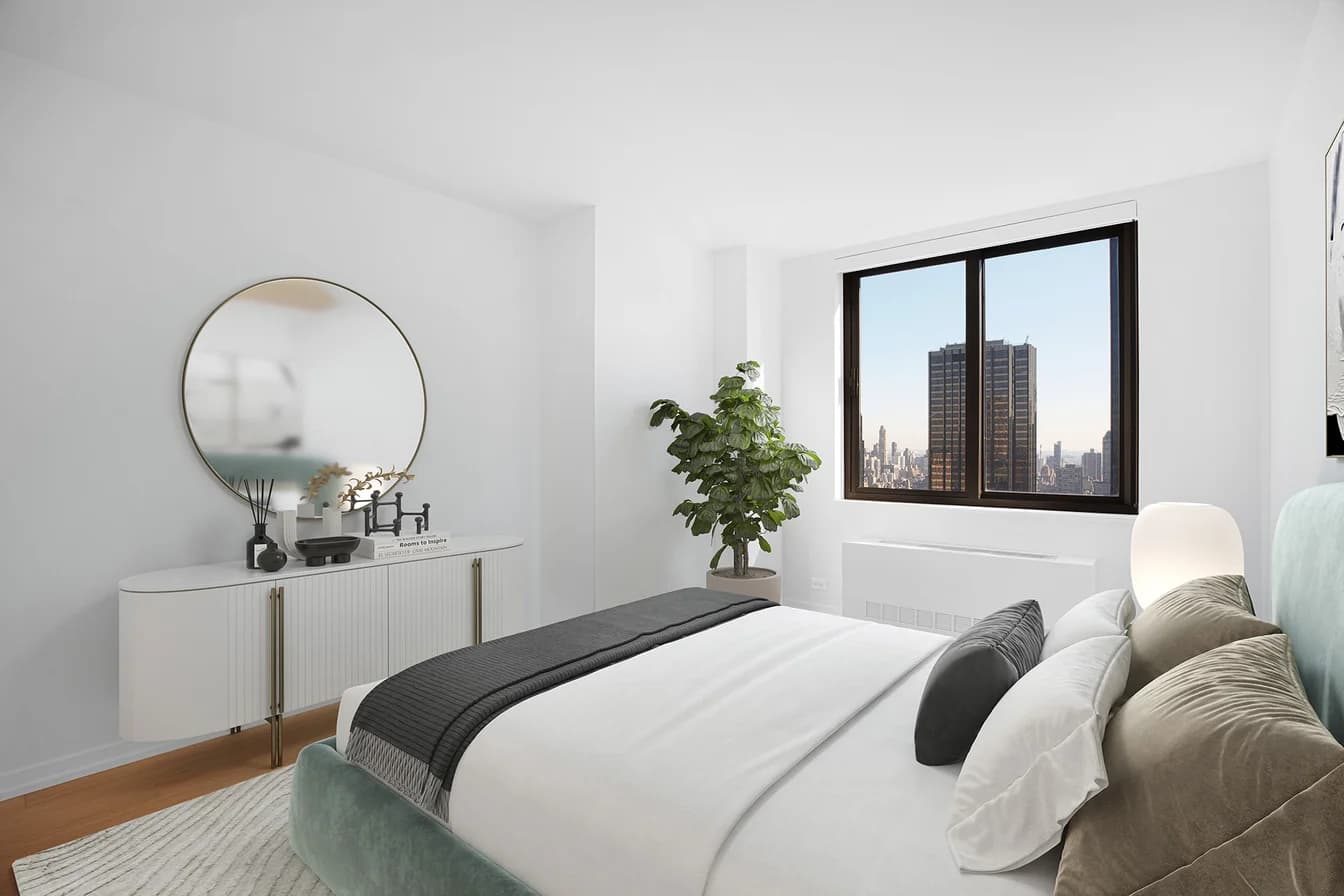 South Park Tower 124 West 60 Street #26B, Manhattan, NY 10023 apartment_bedroom_room 1