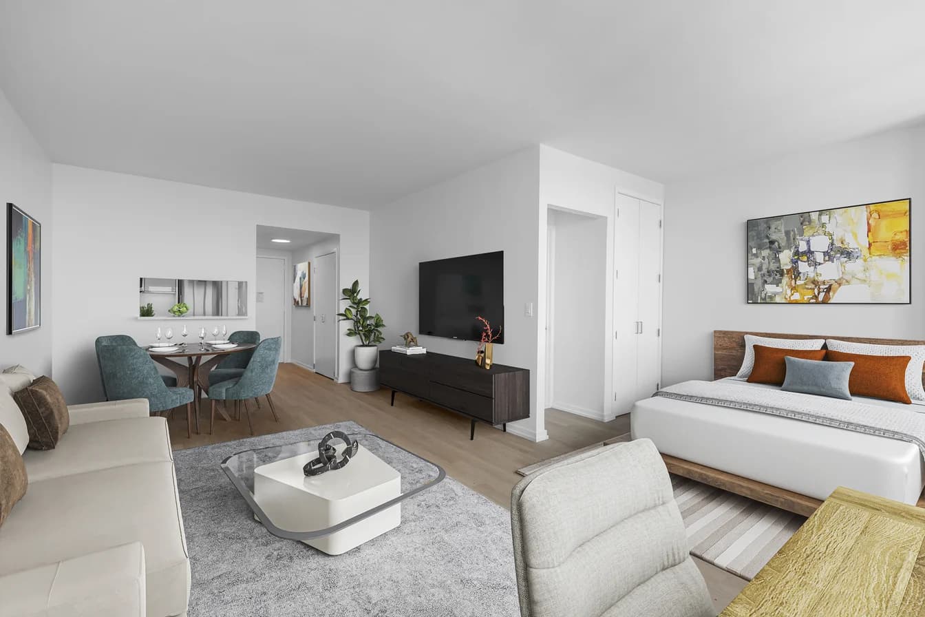 South Park Tower 124 West 60 Street #28J, Manhattan, NY 10023 apartment_living_room 1