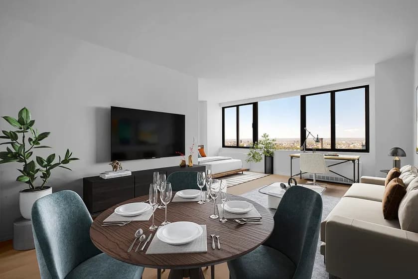 South Park Tower 124 West 60 Street #29J, Manhattan, NY 10023 apartment_living_room 1