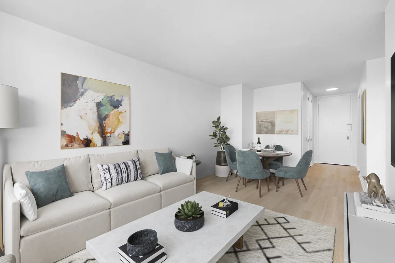 South Park Tower 124 West 60 Street #37G, Manhattan, NY 10023 apartment_living_room 1