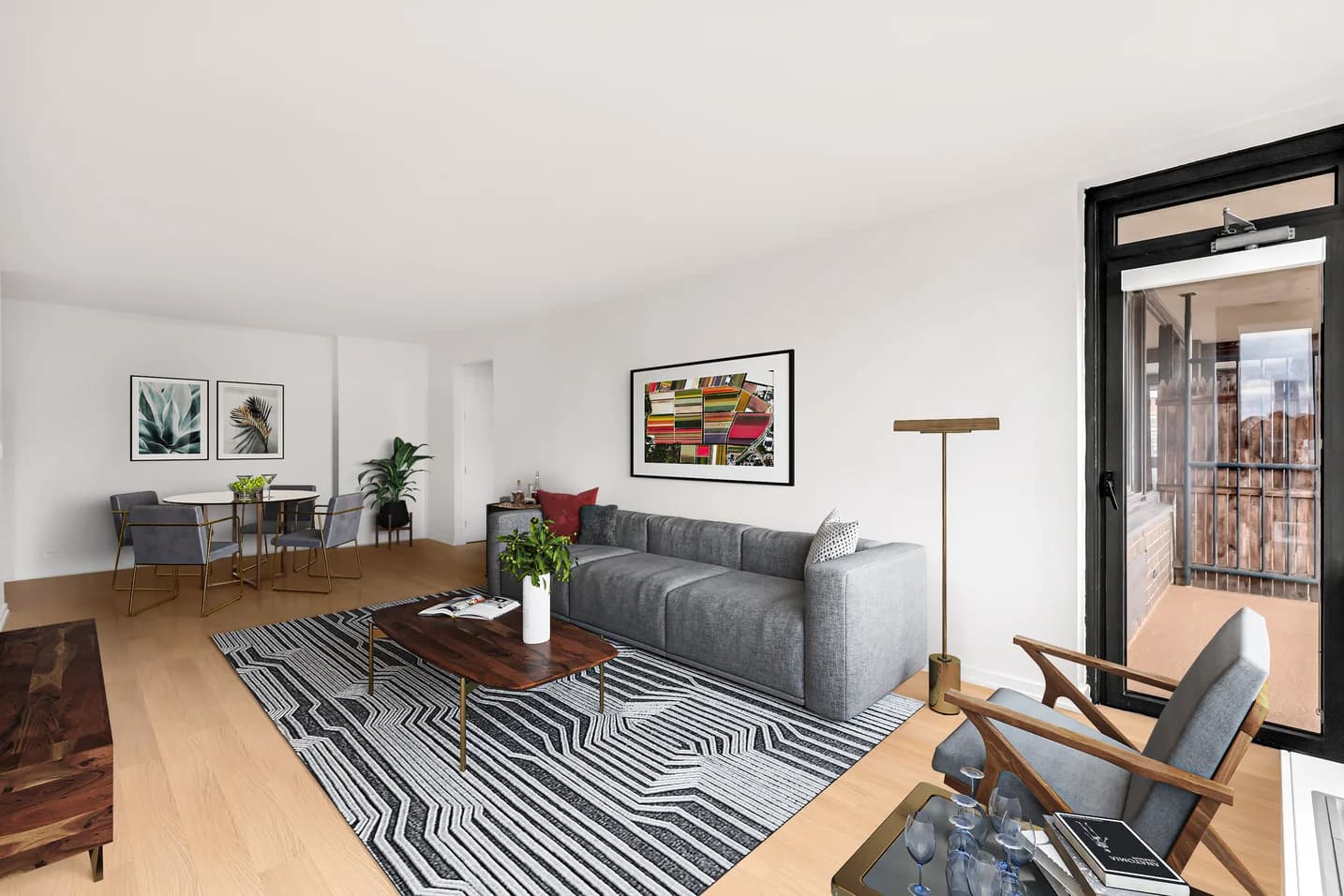 South Park Tower 124 West 60 Street #40A, Manhattan, NY 10023 apartment_living_room 1