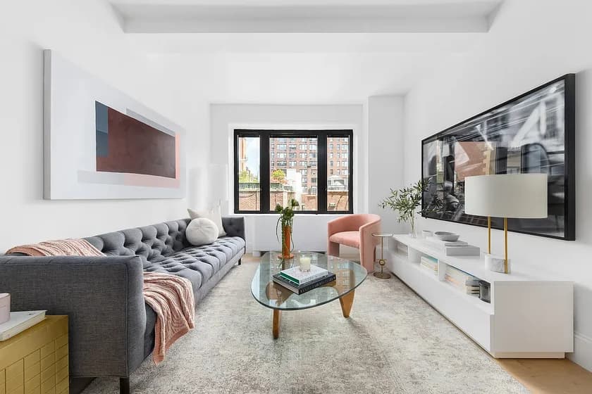 201 West 77 Street #16GH, Manhattan, NY 10024 apartment_living_room 1