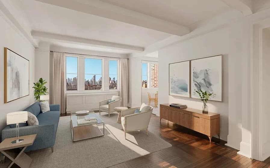 25 West 81 Street #PH-C, Manhattan, NY 10024 apartment_living_room 1