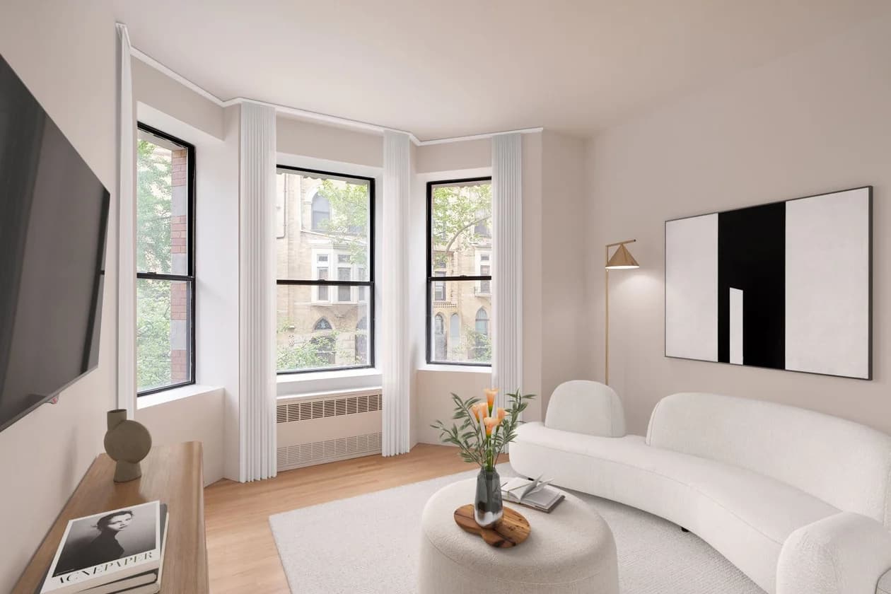 310 West 80 Street #F LINE, Manhattan, NY 10024 apartment_living_room 1