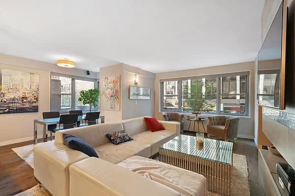 77 West 55 Street #2-B, Manhattan, NY 10019 apartment_living_room 1