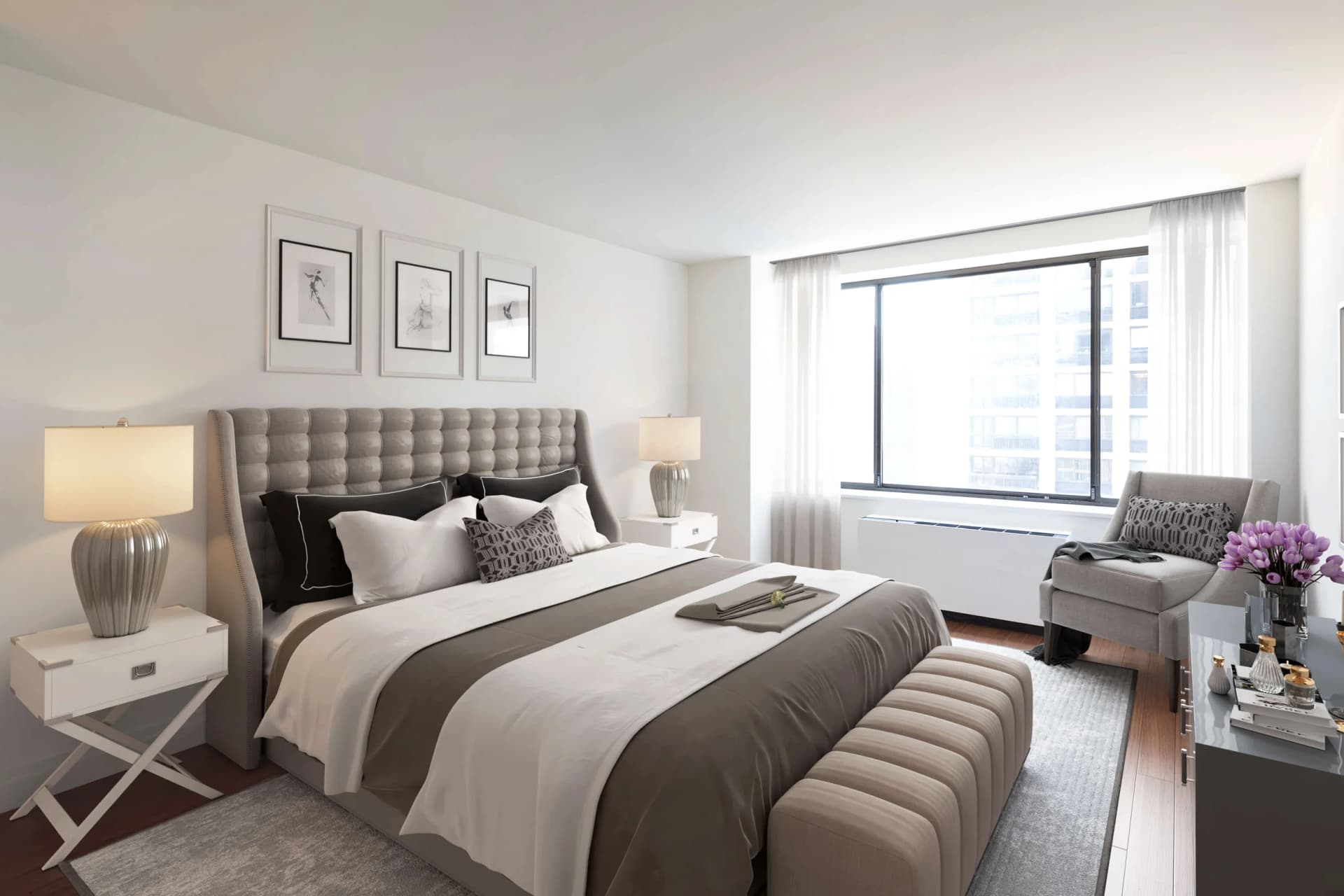 245 East 58 Street #07B, Manhattan, NY 10022 apartment_bedroom_room 1
