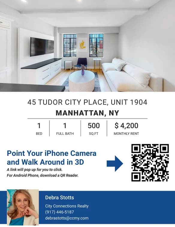45 Tudor City Place #1904, Manhattan, NY 10017 - Image 1