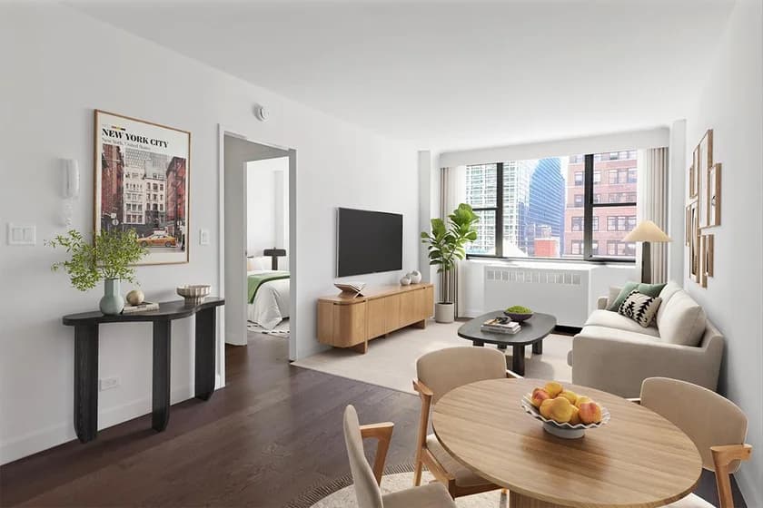 320 East 46 Street #4722, Manhattan, NY 10017 apartment_living_room 1