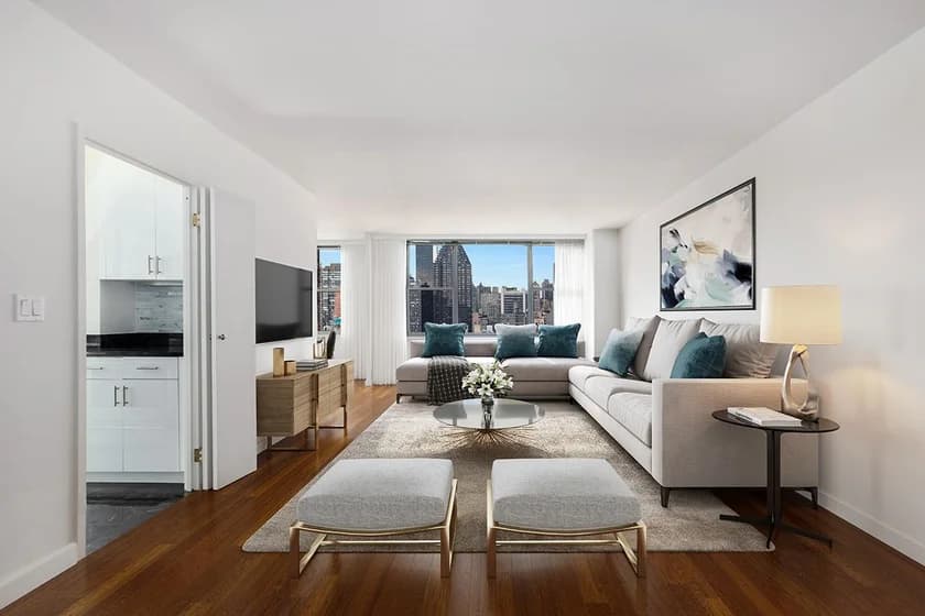 300 East 56 Street #1931, Manhattan, NY 10022 apartment_living_room 1