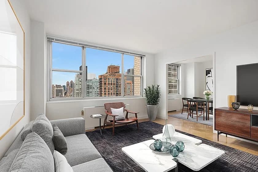 1048 2 Avenue #28J, Manhattan, NY 10022 apartment_living_room 1