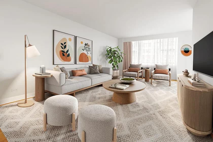 333 East 56 Street #3242, Manhattan, NY 10022 apartment_living_room 1