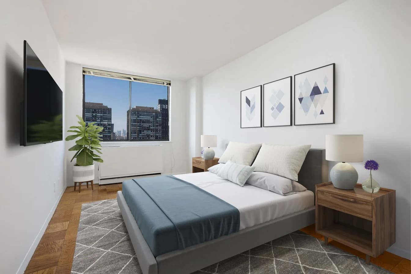 429 East 52 Street #30J, Manhattan, NY 10022 apartment_bedroom_room 1