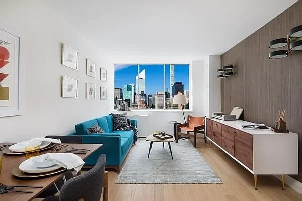 420 East 54 Street #1107, Manhattan, NY 10022 apartment_living_room 1