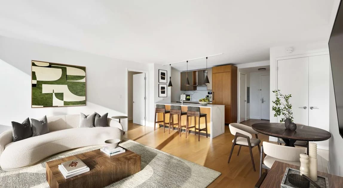 420 East 54 Street #1614, Manhattan, NY 10022 apartment_living_room 1