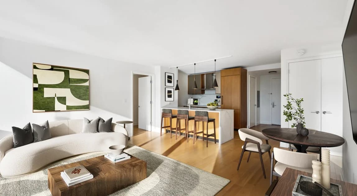 420 East 54 Street #2704, Manhattan, NY 10022 apartment_living_room 1