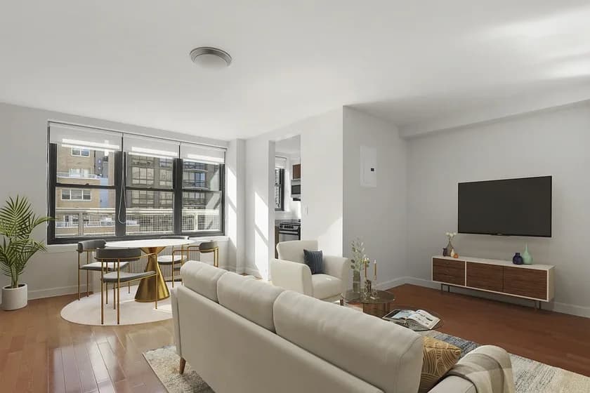 400 East 57 Street #17G, Manhattan, NY 10022 apartment_living_room 1