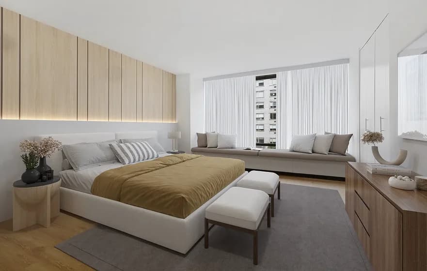 265 East 66 Street #19F, Manhattan, NY 10065 apartment_bedroom_room 1