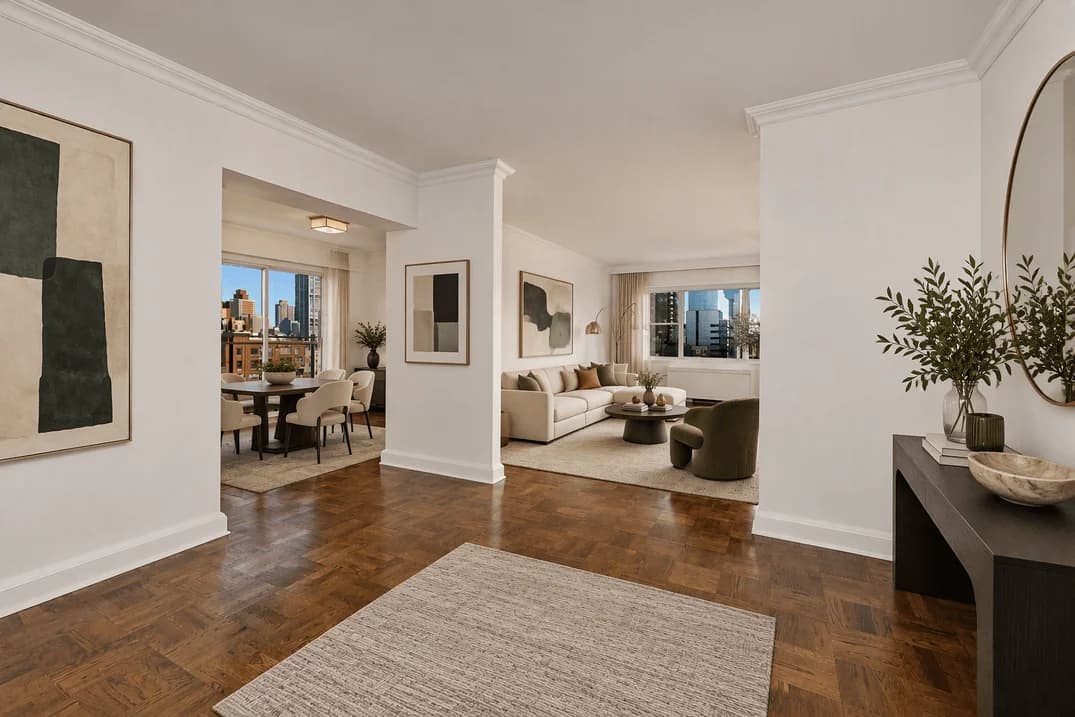 215 East 68 Street #19T, Manhattan, NY 10065 apartment_living_room 1