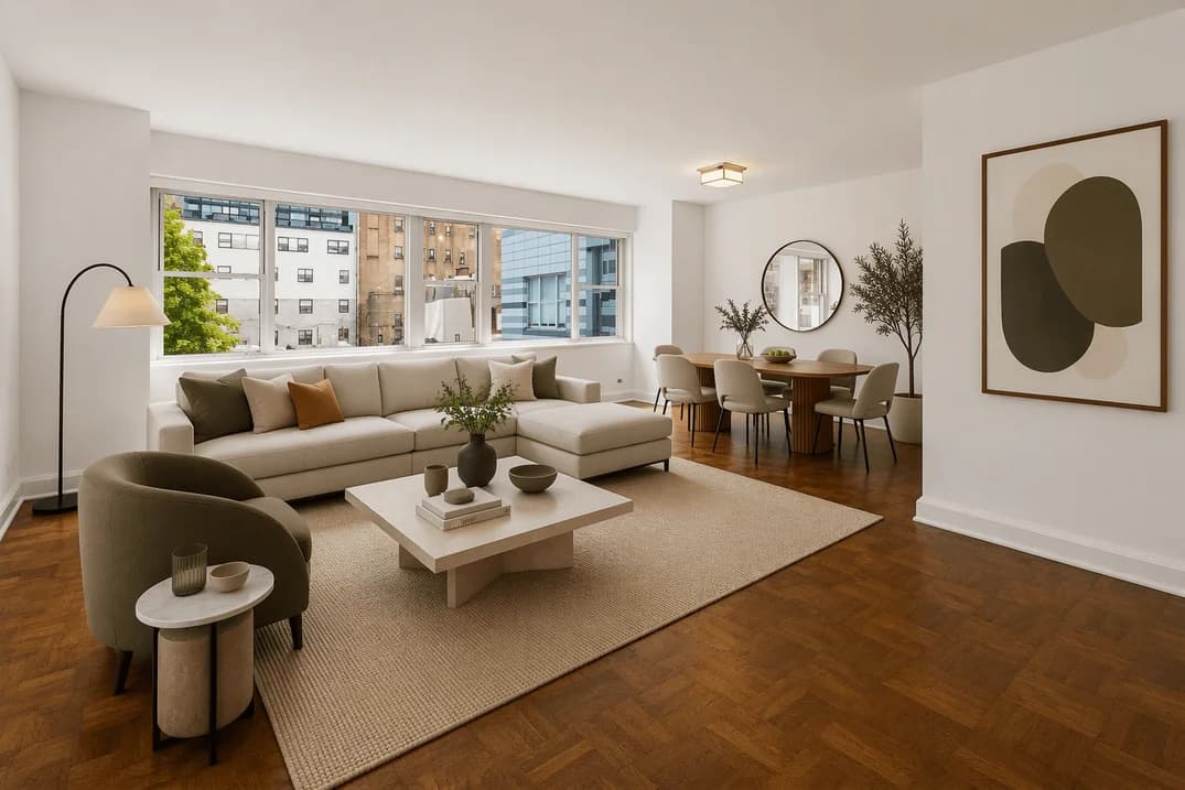 215 East 68 Street #9J, Manhattan, NY 10065 apartment_living_room 1