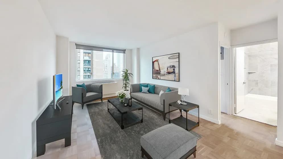 401 East 80 Street #25D, Manhattan, NY 10075 apartment_living_room 1