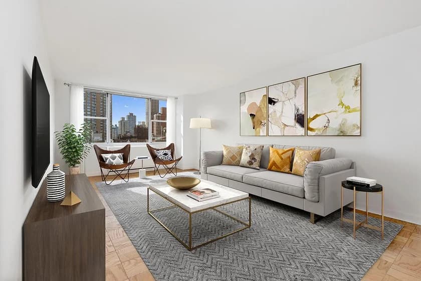 The Andover 1675 York Avenue #5305, Manhattan, NY 10128 apartment_living_room 1
