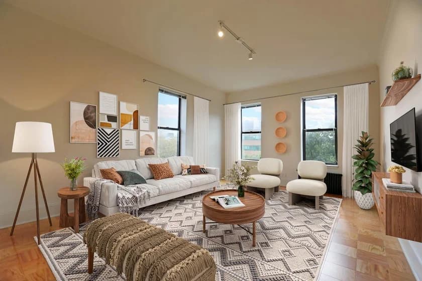 1675 York Avenue #5702, Manhattan, NY 10128 apartment_living_room 1