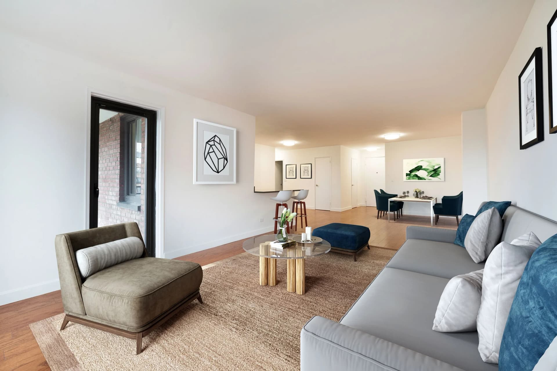 40 West 135 Street #07U, Manhattan, NY 10037 apartment_living_room 1
