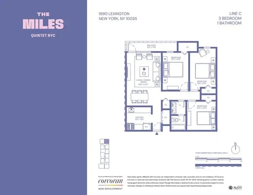 1990 Lexington Avenue #16H, Manhattan, NY 10027
