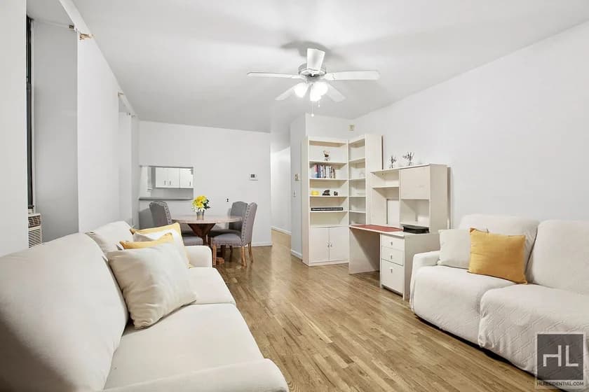 66 St Nicholas Avenue #4E, Manhattan, NY 10026 apartment_living_room 1