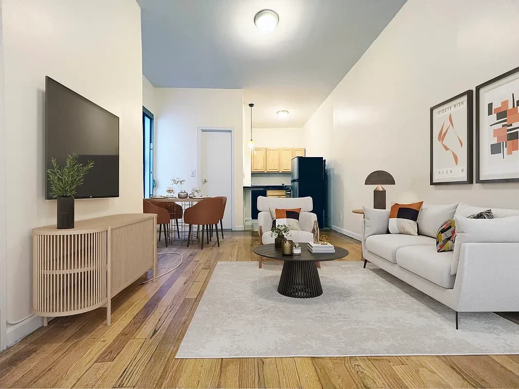 408 West 130 Street #52-A, Manhattan, NY 10027 apartment_living_room 1
