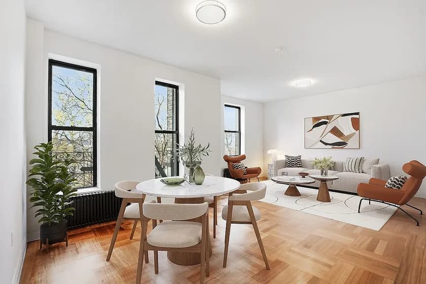 550 Riverside Drive #53, Manhattan, NY 10027 apartment_living_room 1