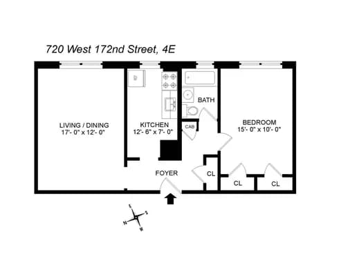 720 West 172 Street #4E, Manhattan, NY 10032 - Image 1
