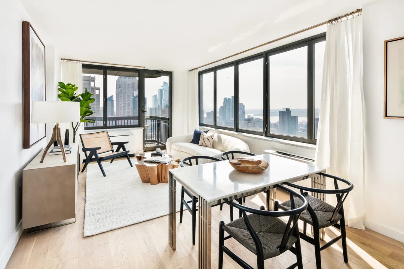 Symphony House 235 W 56 St #17D, Manhattan, NY 10019 apartment_dining_room 1