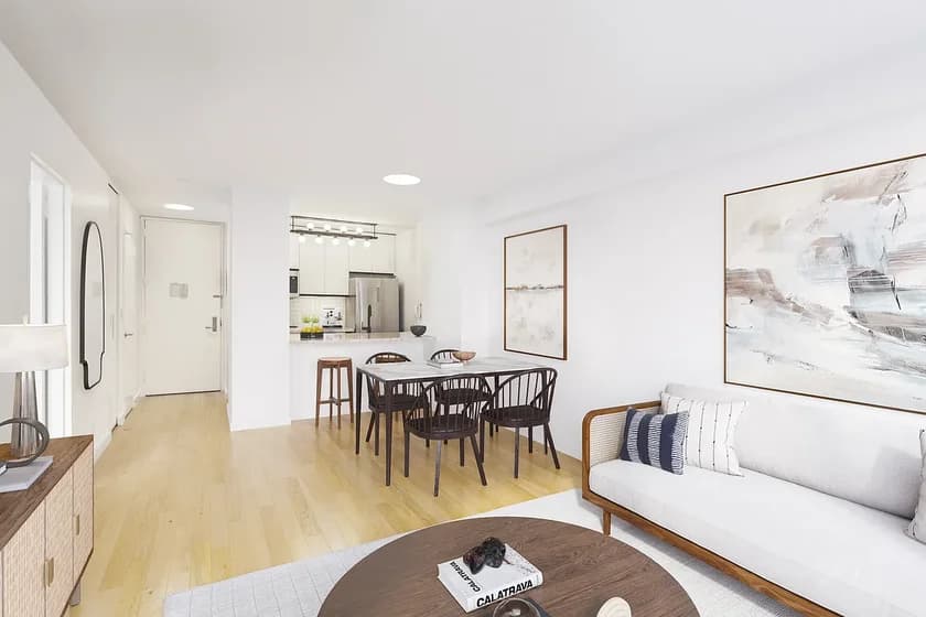 Symphony House 235 West 56 Street #24G, Manhattan, NY 10019 apartment_living_room 1