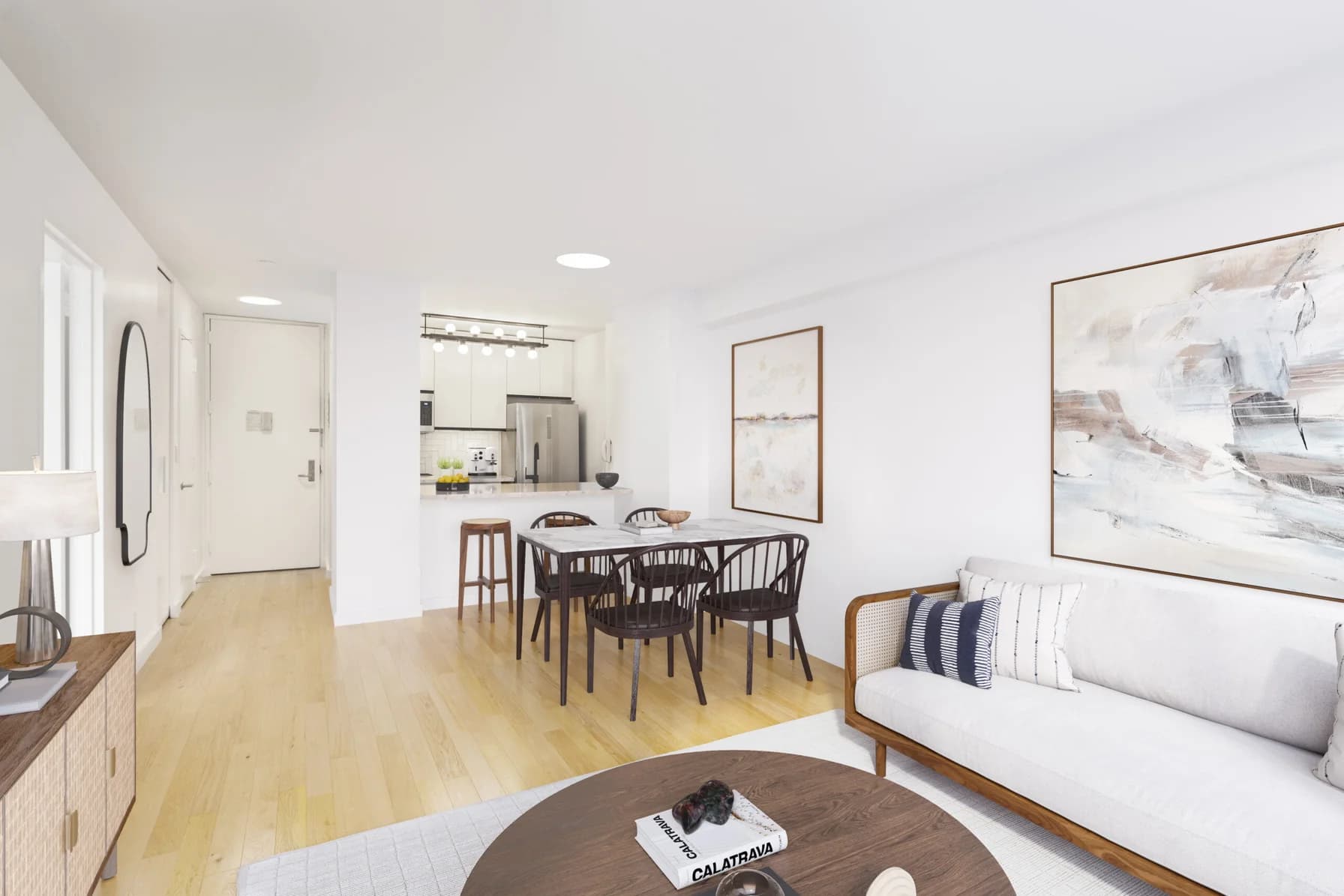 Symphony House 235 West 56 Street #29K, Manhattan, NY 10019 apartment_living_room 1