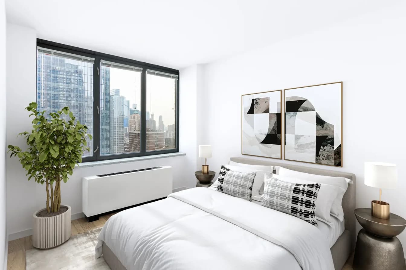 Symphony House 235 West 56 Street #42G, Manhattan, NY 10019 apartment_bedroom_room 1