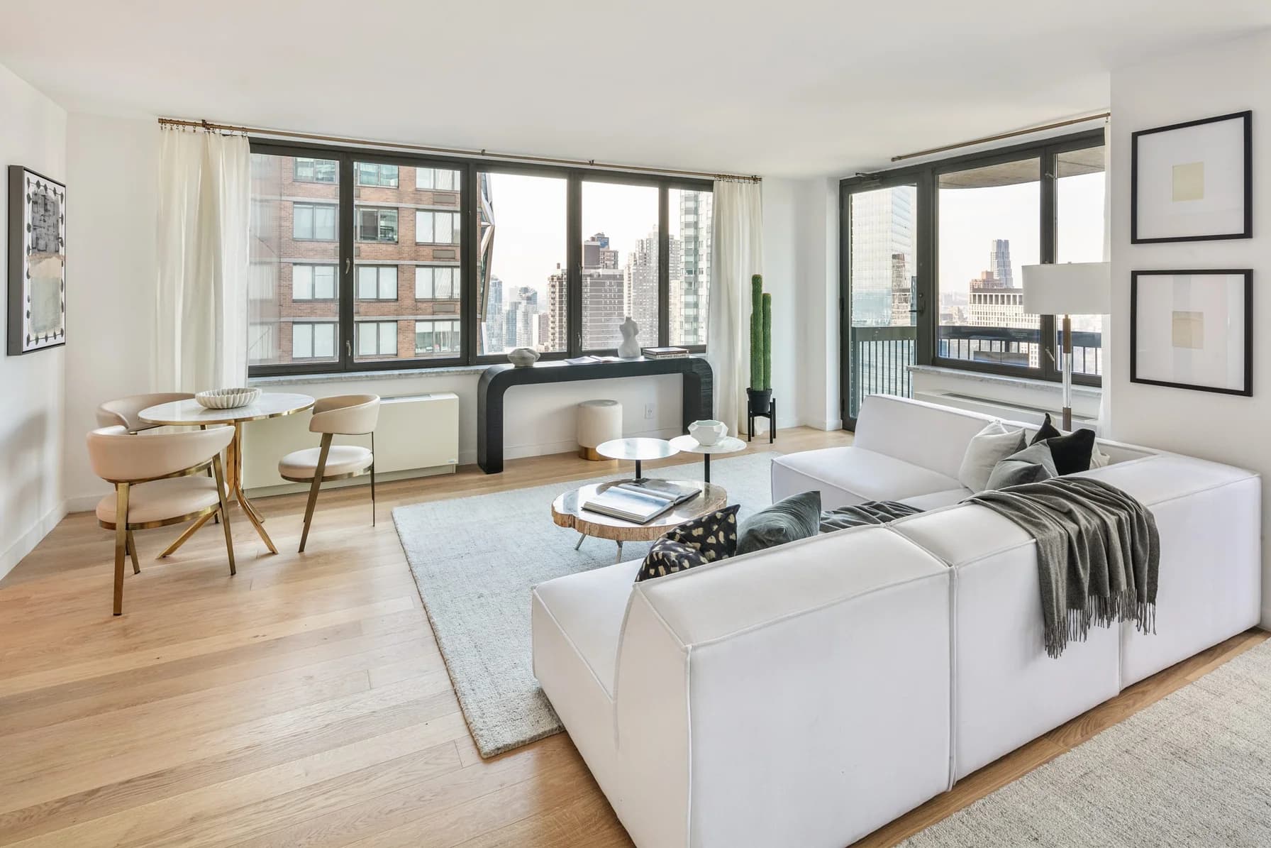 Symphony House 235 West 56 Street #42G, Manhattan, NY 10019 apartment_living_room 1