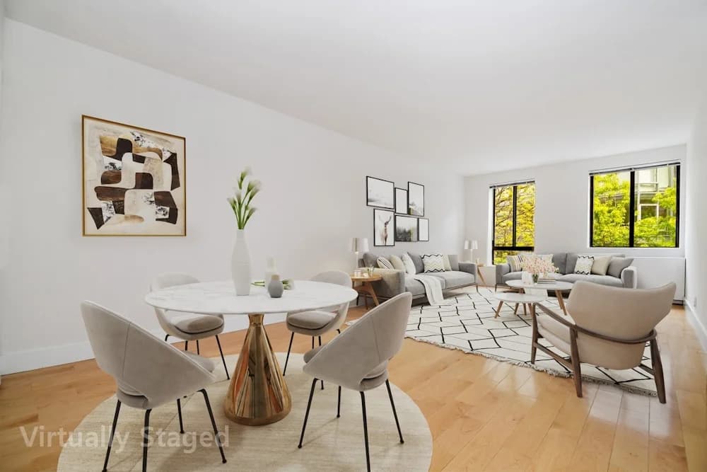 Midwest Court 410 West 53 Street #221, Manhattan, NY 10019 apartment_living_room 1