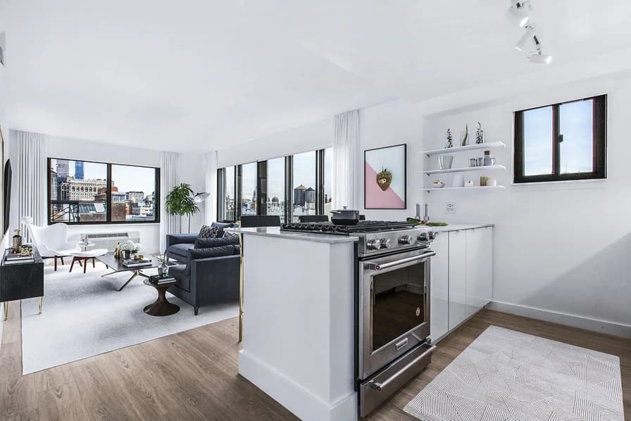 160 West 24 Street #12C, Manhattan, NY 10011 apartment_living_room 1