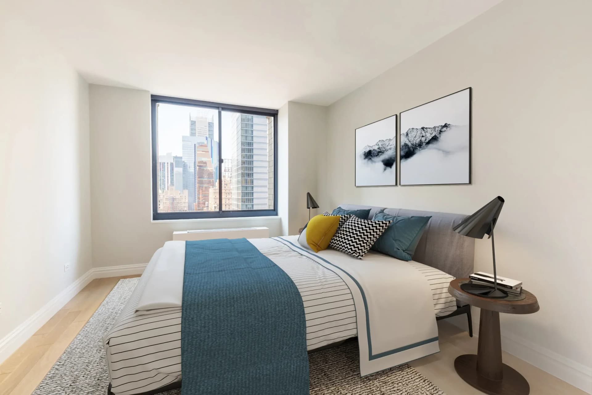 The Ritz Plaza 235 West 48 Street #010F, Manhattan, NY 10019 apartment_bedroom_room 1
