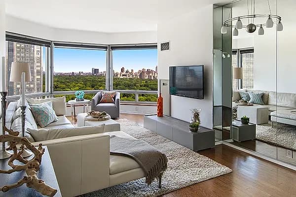 301 West 57 Street #22-B, Manhattan, NY 10019 apartment_living_room 1